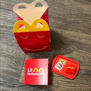 McDonald’s Lil McDonald’s happy meal toy